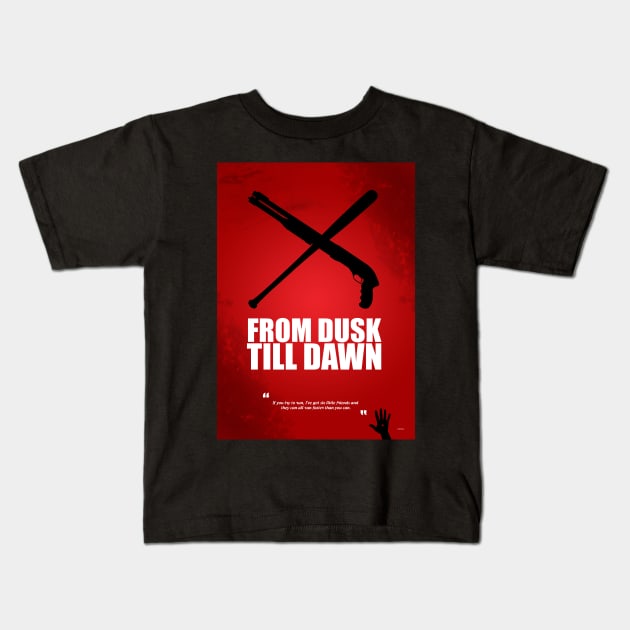 From Dusk Till Dawn - Alternative Fanart Kids T-Shirt by HDMI2K